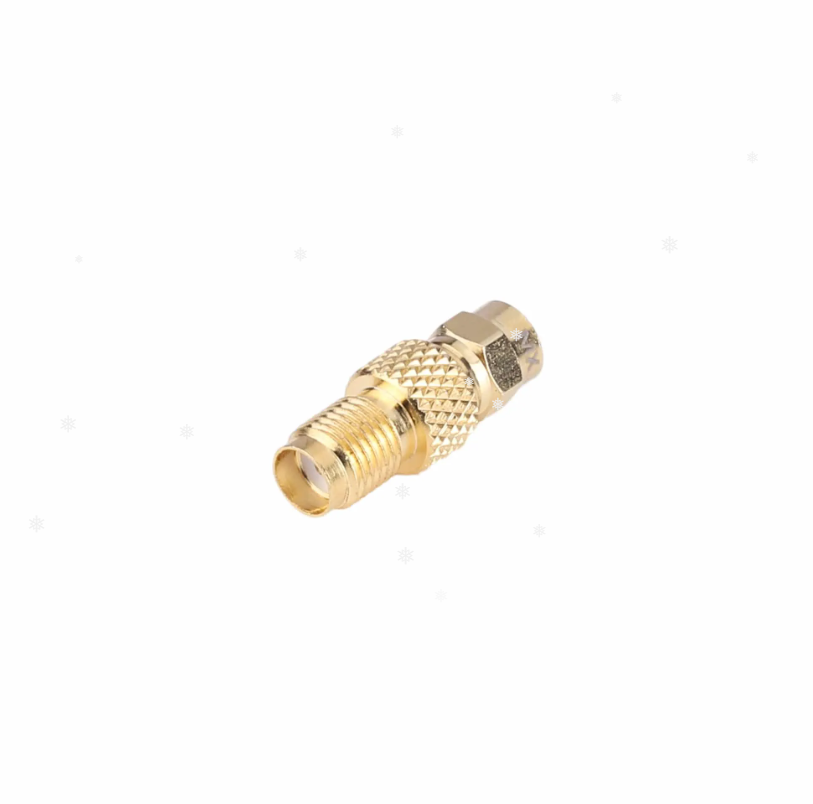 MX SMC Male To SMA Female Connector With Tef-lon (Gold Plated)
