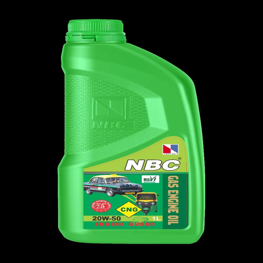 NBC Gas Engine Oil 20w50 1 Ltr