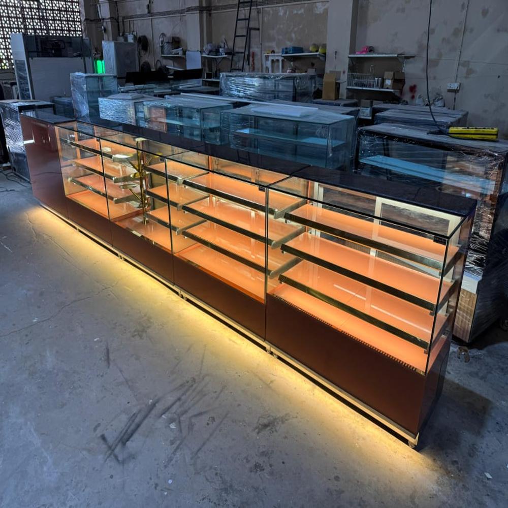 Pastry And Cake Display Counter