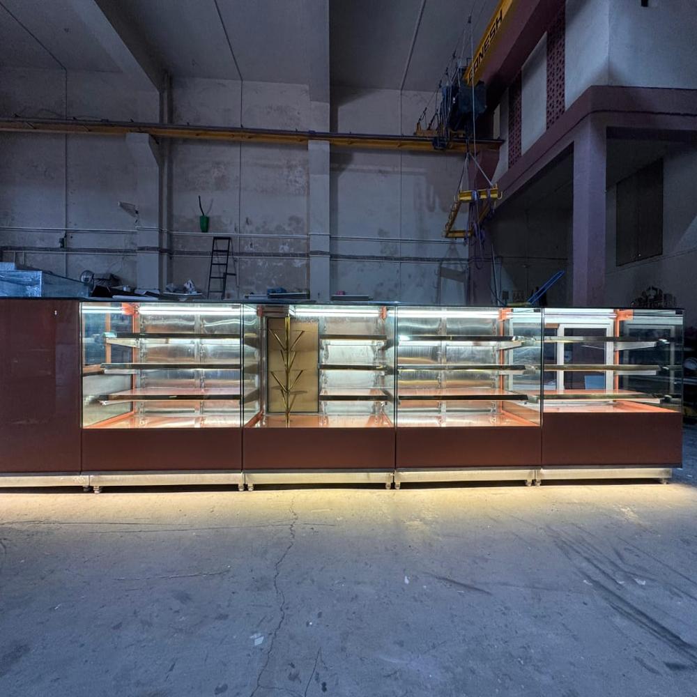 Pastry And Cake Display Counter