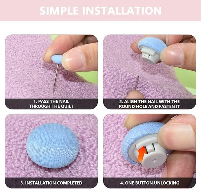 Bed Sheet duvet Clips 