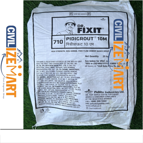 25 KG DR.FIXIT PIDIGROUT 10M सीमेंटित ग्राउट