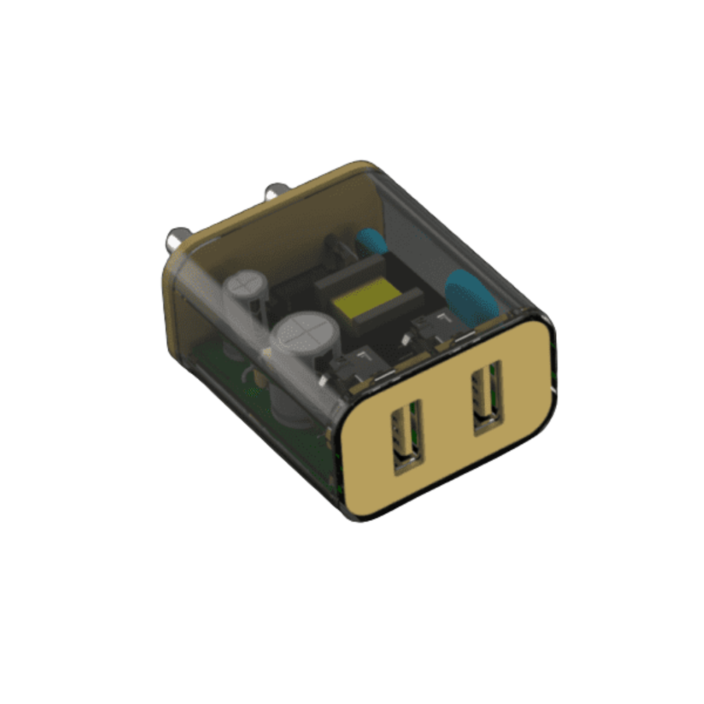 Wall Charger - Body Material: Transparent