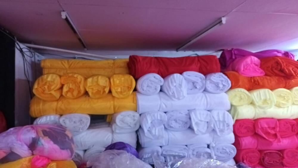 Soft Touch Lycra Fabric for Mandap Tent Decoration with Smooth Finish and Premium Stretch Look