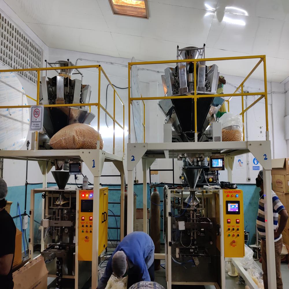 Multihead Weigher Pouch Packaging Machines