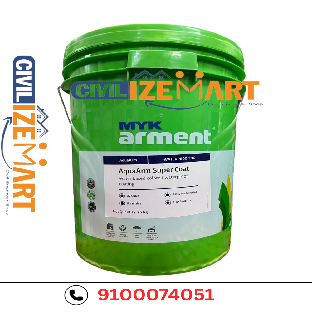 MYK AQUAARM SUPER COAT FOR WATERPROOFING COATING