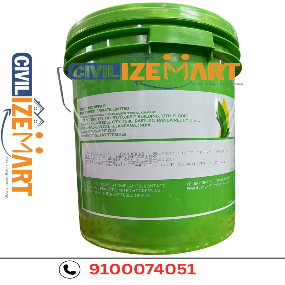 MYK AQUAARM SUPER COAT FOR WATERPROOFING COATING