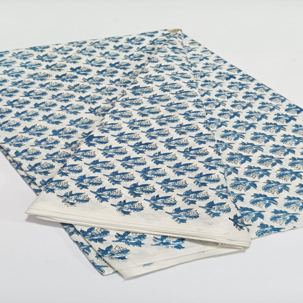 Hand Block Printed Cotton Fabric