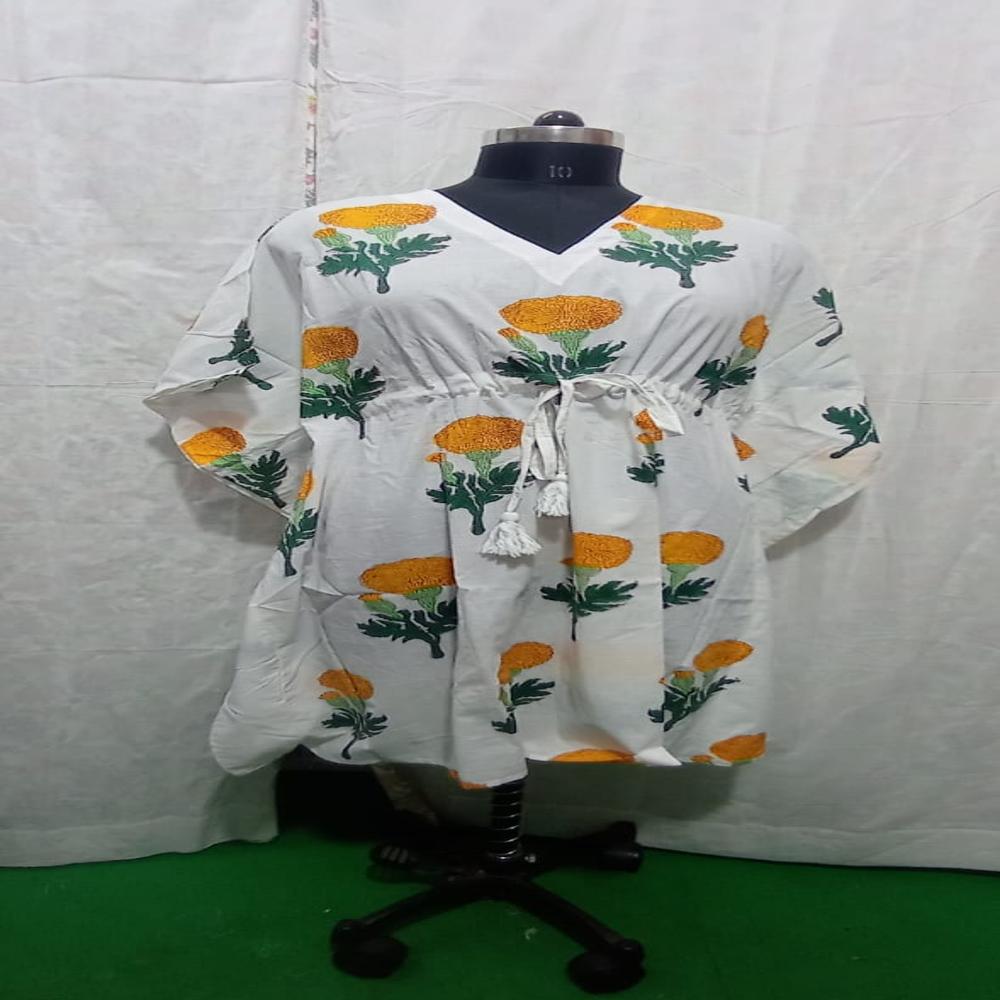 Ladies Hand Block Printed Pareo Sarong