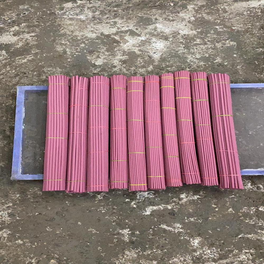 52 CAVITY DHOOP STICK MAKING MACHINE AUTO MATERIAL FEEDER - MANUAL STACKING