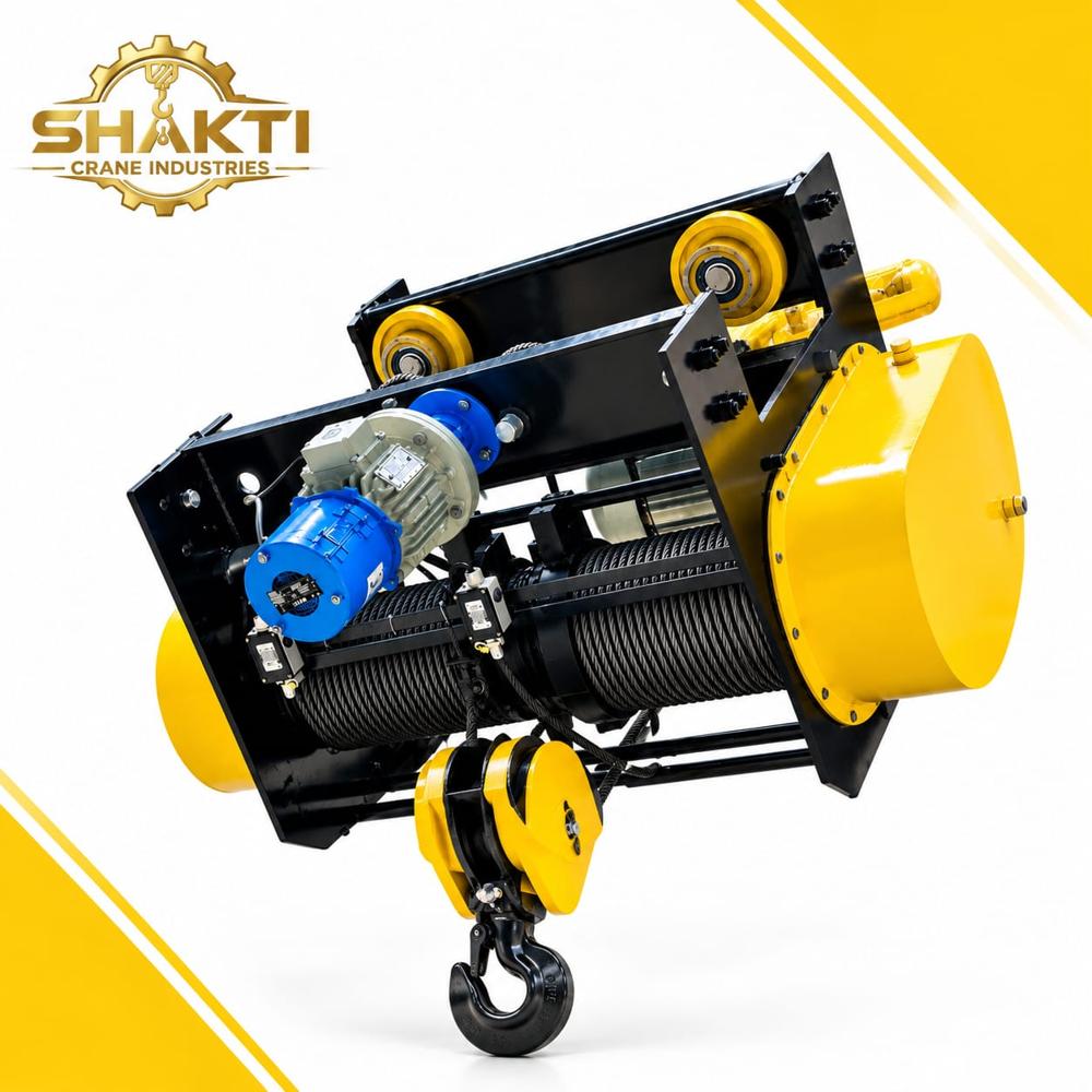 3 Ton Electric Wire Rope Hoist - Height: 8 Meter (M)