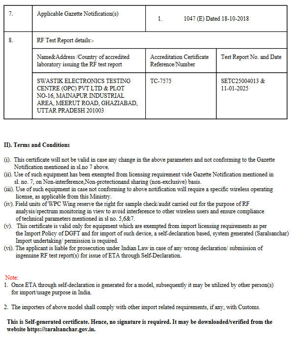 License Free Unifon Uf-10 Model