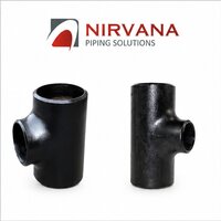Carbon Steel Butt Weld Tee - Color: Silver