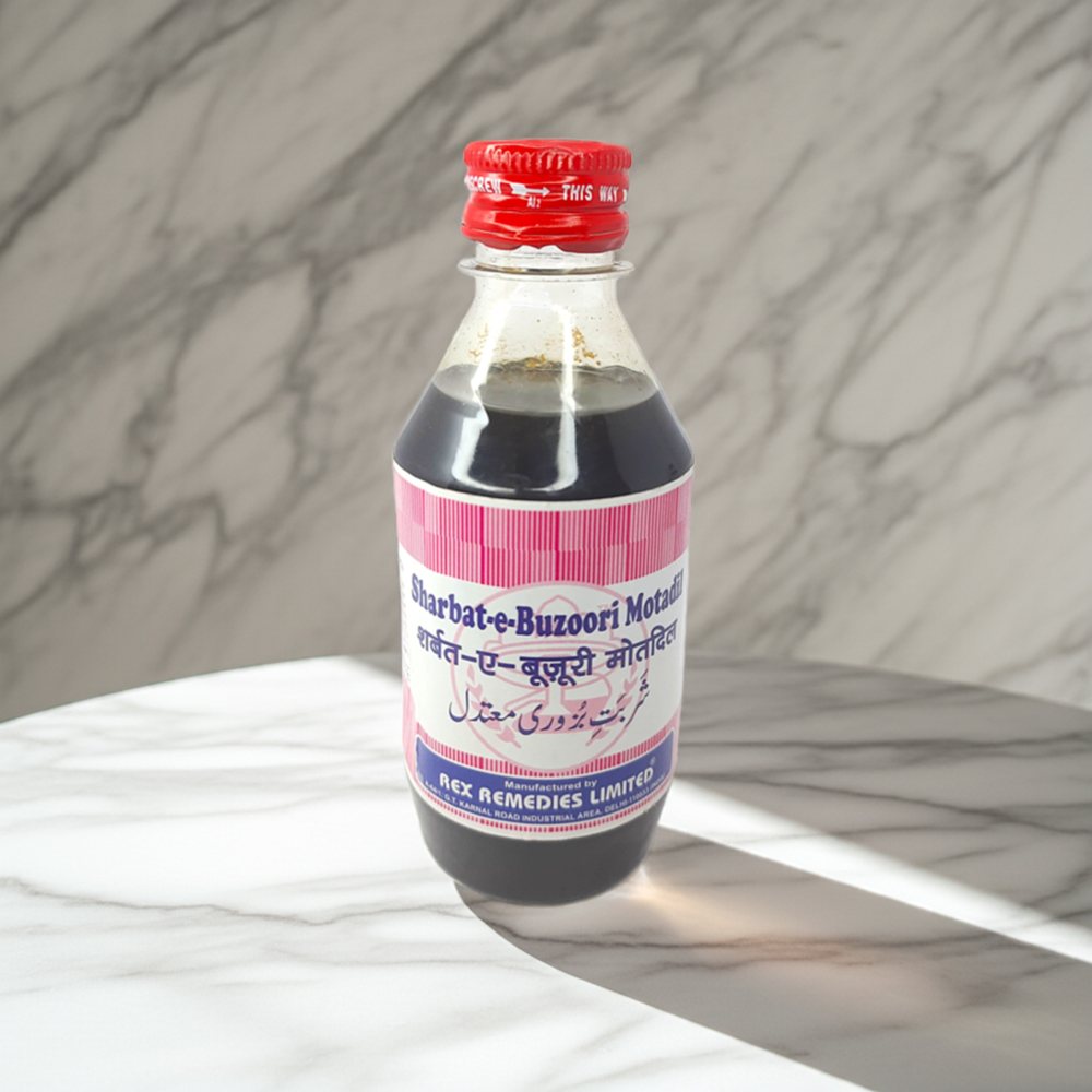 Rex Sharbat E Buzoori Motadil 200ML