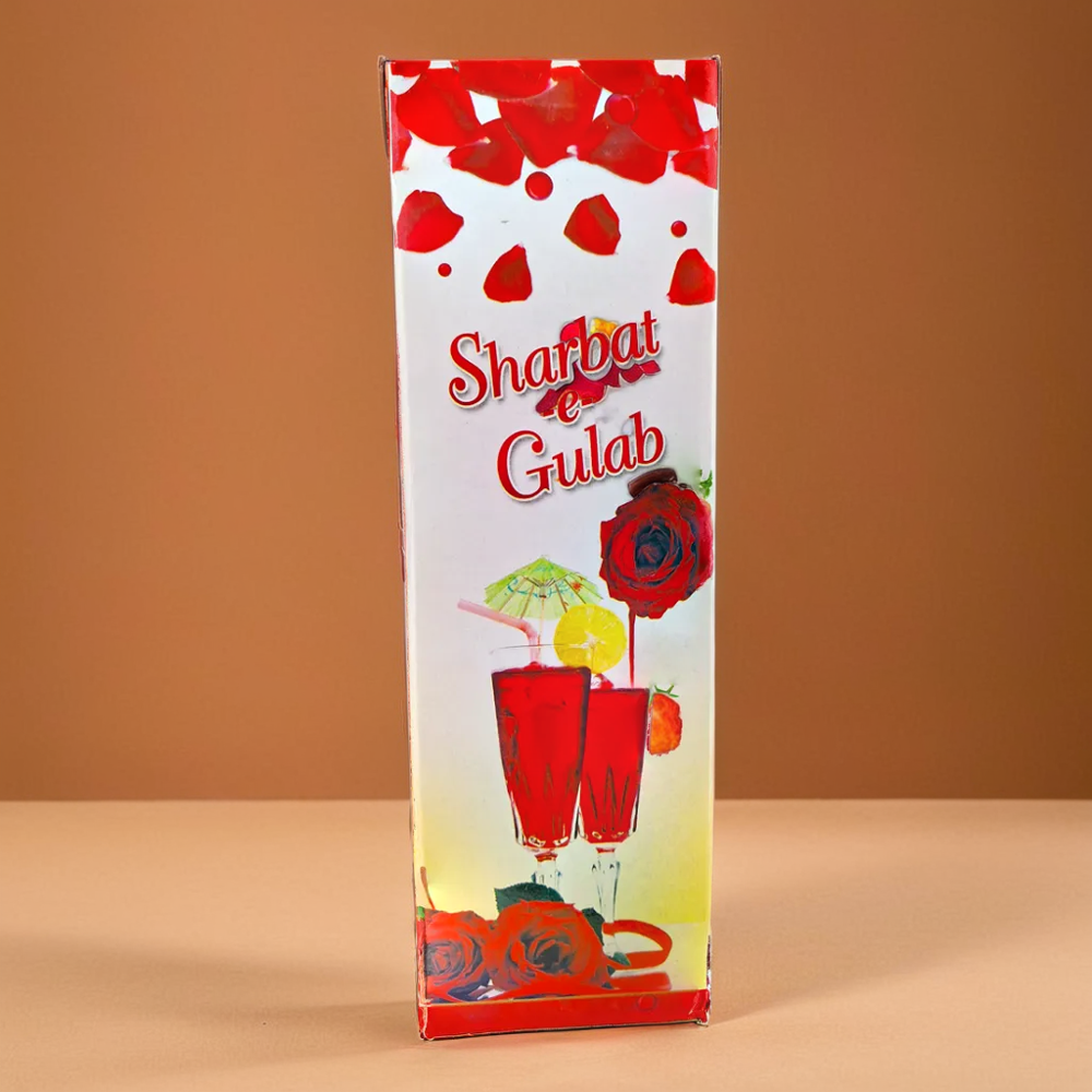 Rex Sharbat E Gulab 750ml - Features: Natural Cooling Agent