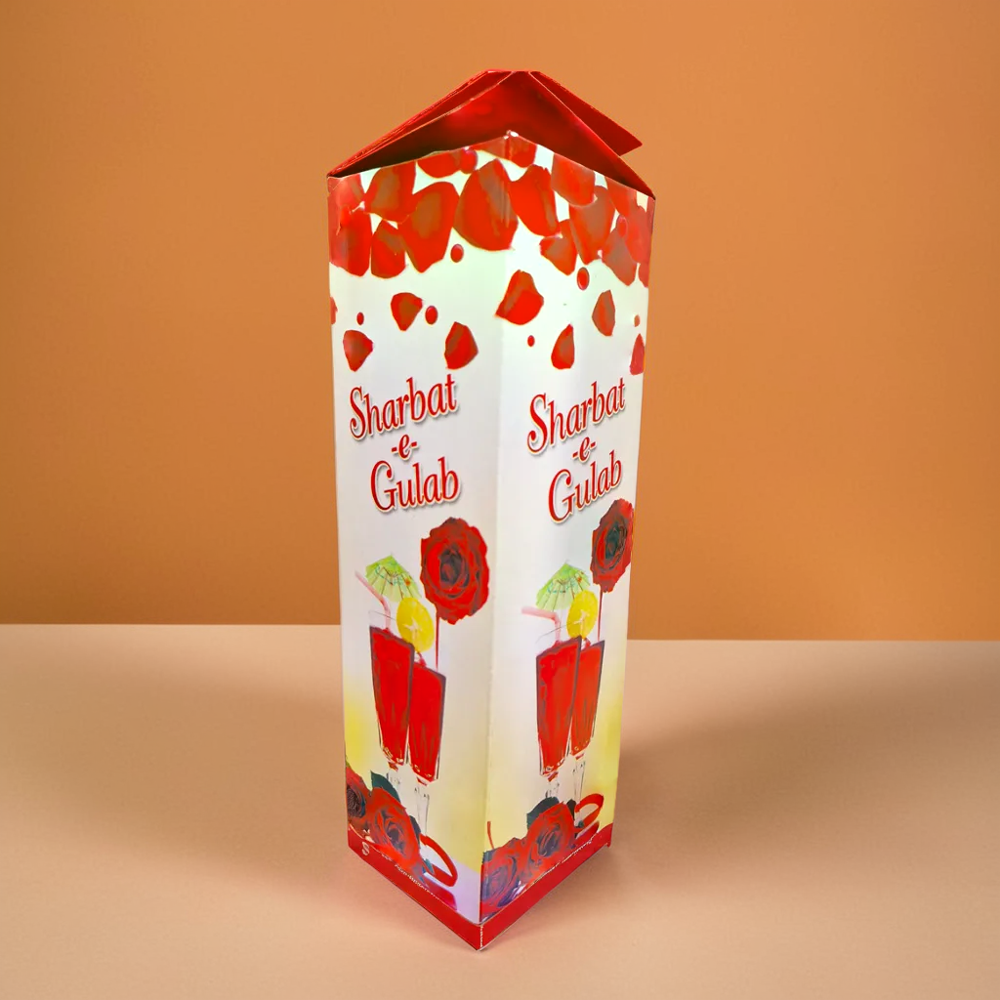 Rex Sharbat E Gulab 750ml - Features: Natural Cooling Agent