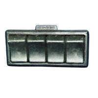 Piano Key Switch Four Gang - Color: Black