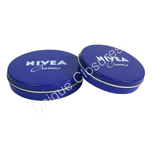 60gm Aluminium Slip Lid Container