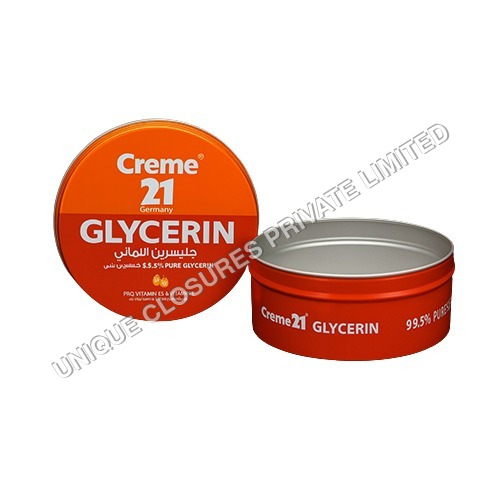 250gm aluminium Slip Lid Container