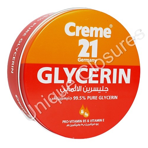 250gm aluminium Slip Lid Container