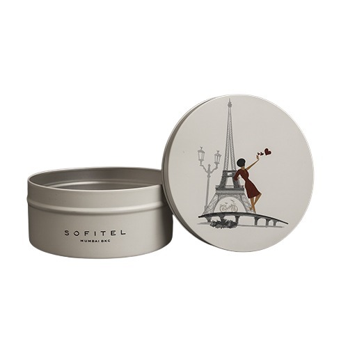 400 Gm aluminium Slip Lid Container