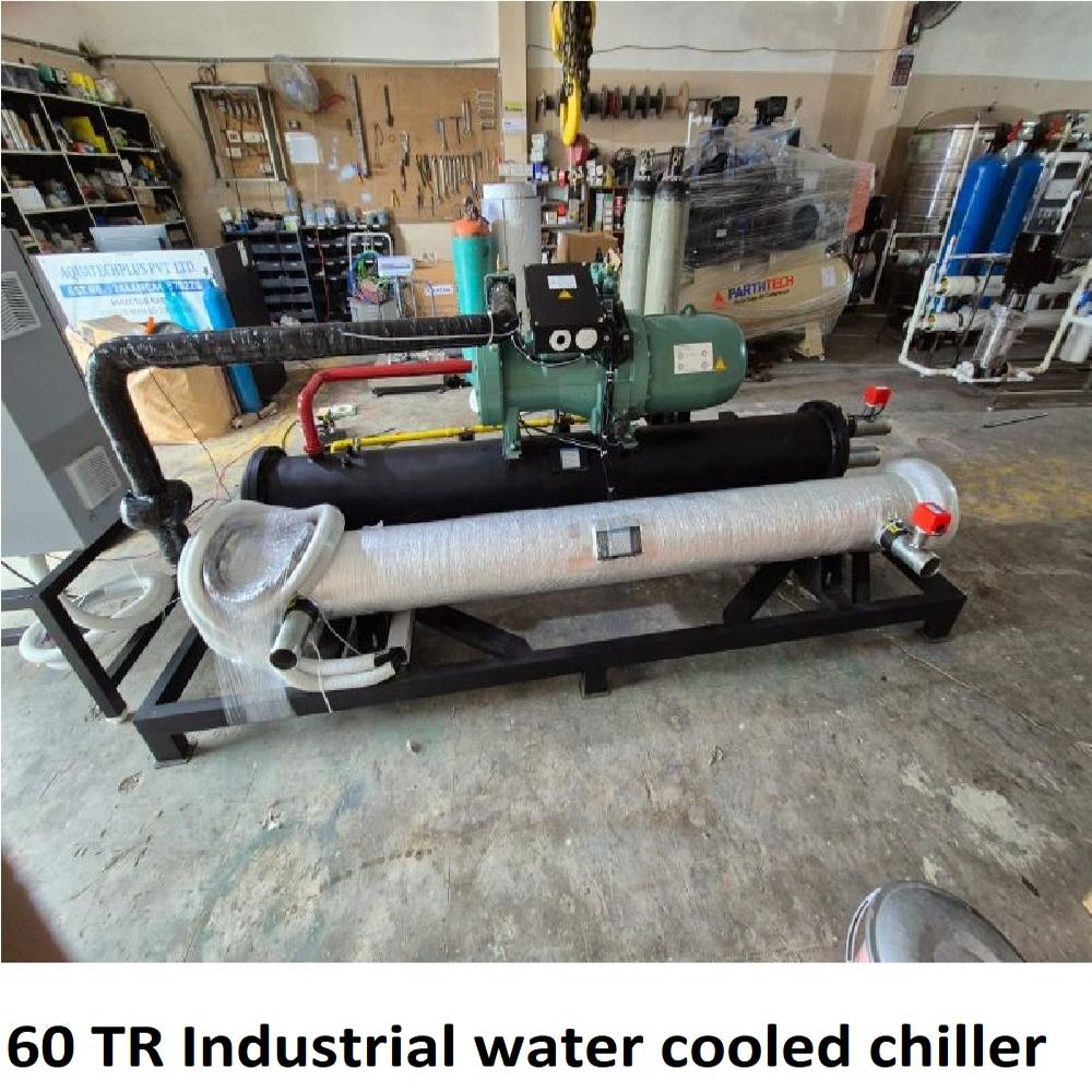 60 TR Industrial water cooled chiller