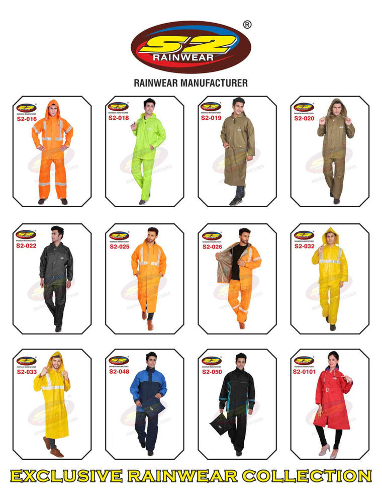 S2 Rain Wear - Color: Assorted