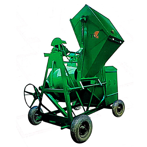 10-7 CFT Concrete Mixer With Mechanical Hopper