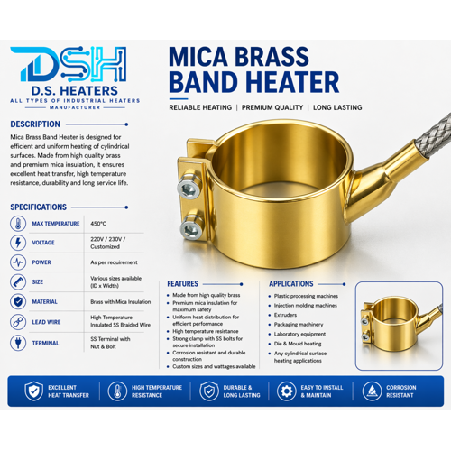 Brass Nozzle Heater - Features: Good Quality