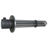 Flange Heater - Color: Silver