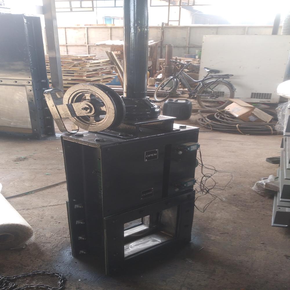 Mild Steel Motorized Guillotine Damper Gate