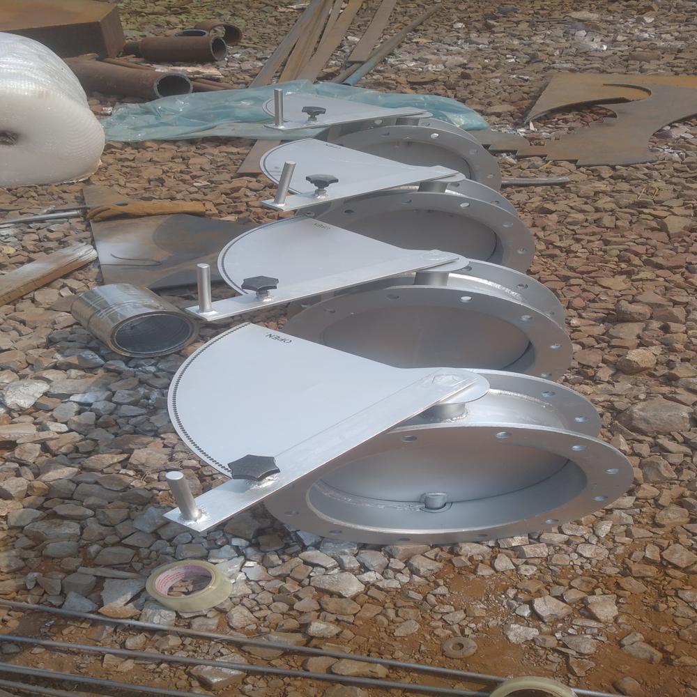 Mild Steel 90 Notches Butterfly Damper