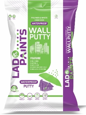 Waterproof Wall Putty 20Kg - Color: White