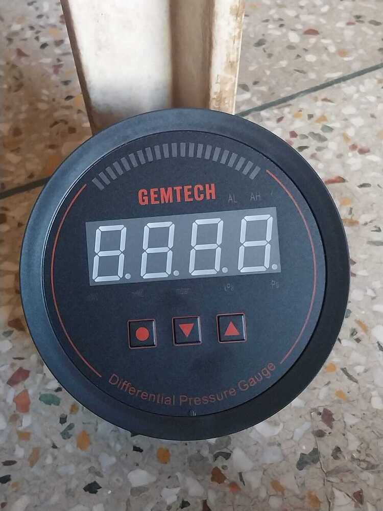 GEMTECH Series 3000 Digital Pressure Gauge Range 0 to 0.250 KPA