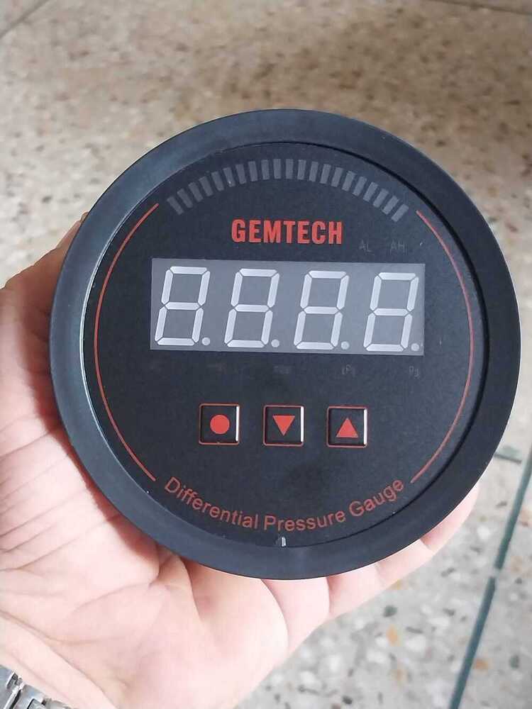 GEMTECH Series 3000 Digital Pressure Gauge Range 0 to 0.250 KPA
