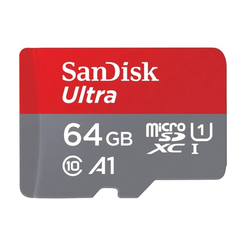 64gb MSD ULTRA.SanDisk Ultra 64GB microSDXC UHS-I, 140MB-s R, Memory Card, 10 Y Warranty, for Smartphones
