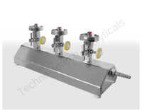 Sterility Test Manifold - Color: Silver