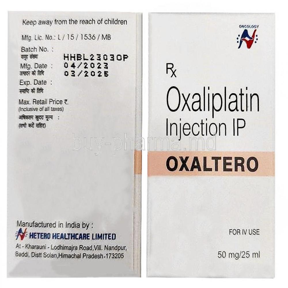 Oxaltero 50 mg Injection