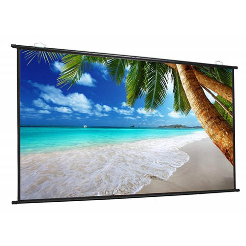 Map Type Projector Screen, 6 ft (W) x 4 ft (H)