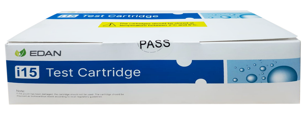 EDAN BG 10 cartridge - Arterial Blood Gas (ABG) Analyzer