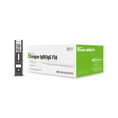 STANDARD F Dengue IgM IgG FIA test kit