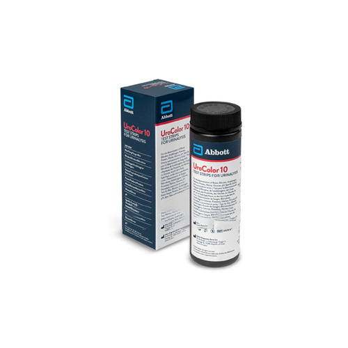 Abbott Uro Color 10 Urinalysis Test Strips
