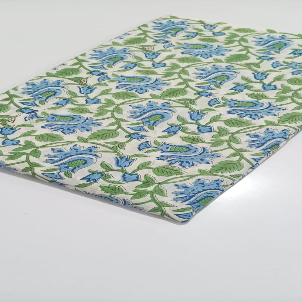 Beautiful HAnd Block Printed Cotton Fabric