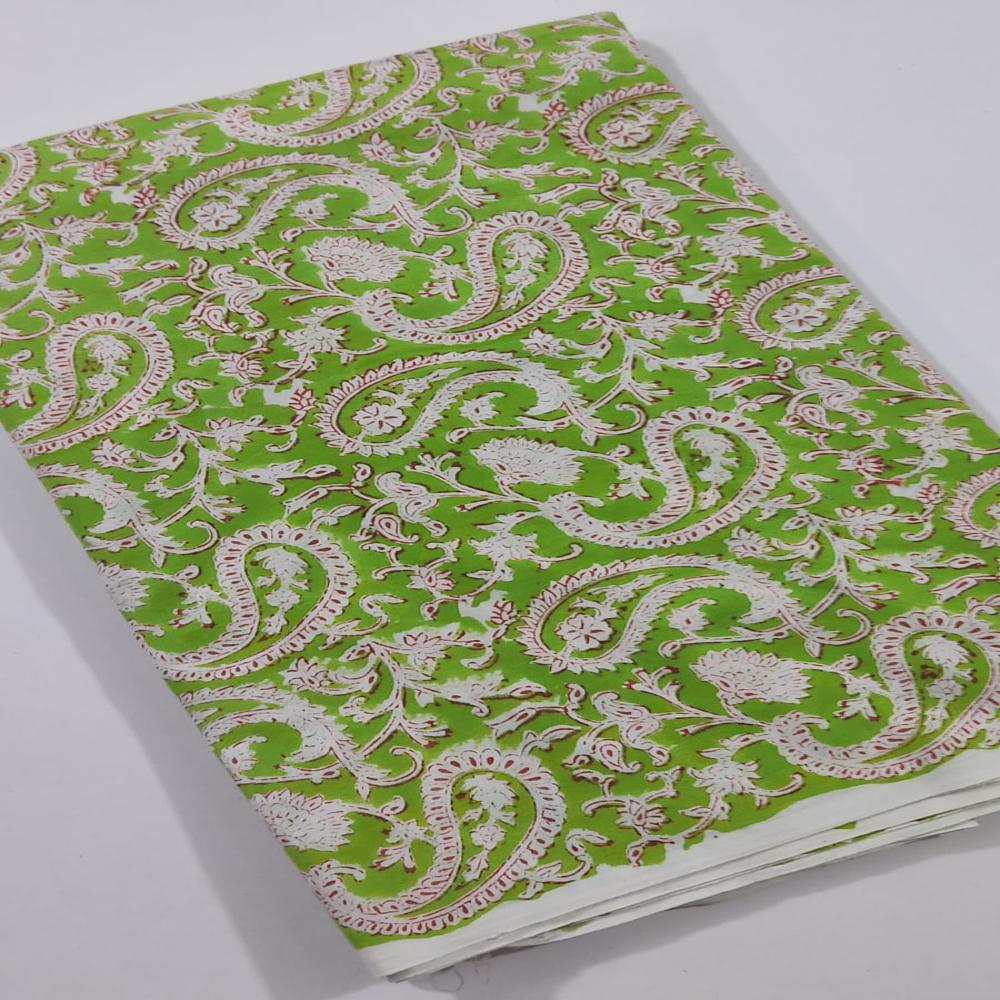 Beautiful HAnd Block Printed Cotton Fabric