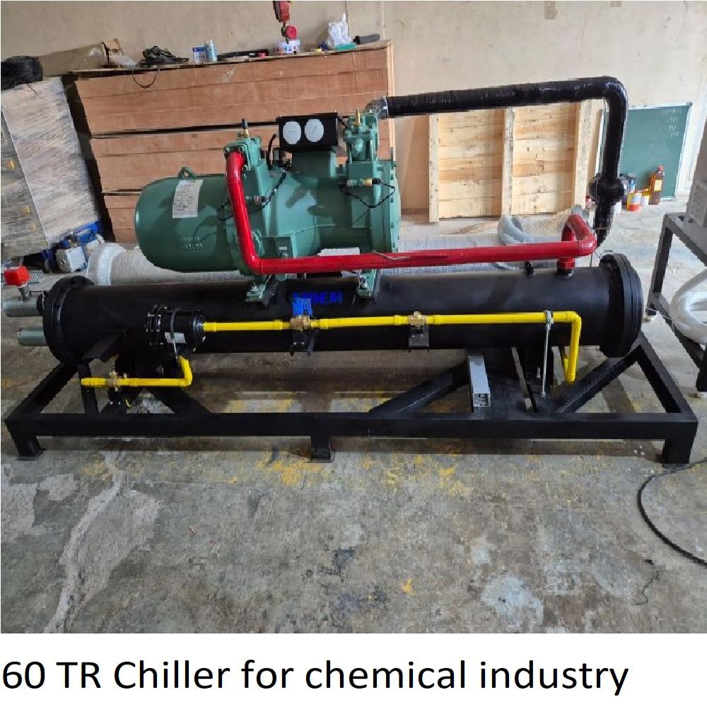 60 TR Chiller for chemical industry