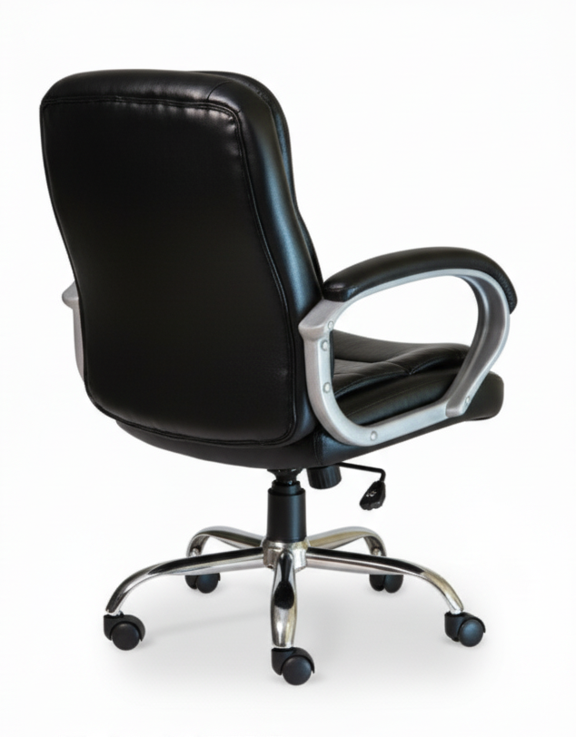 Premium High-Back Leatherette Office Chair