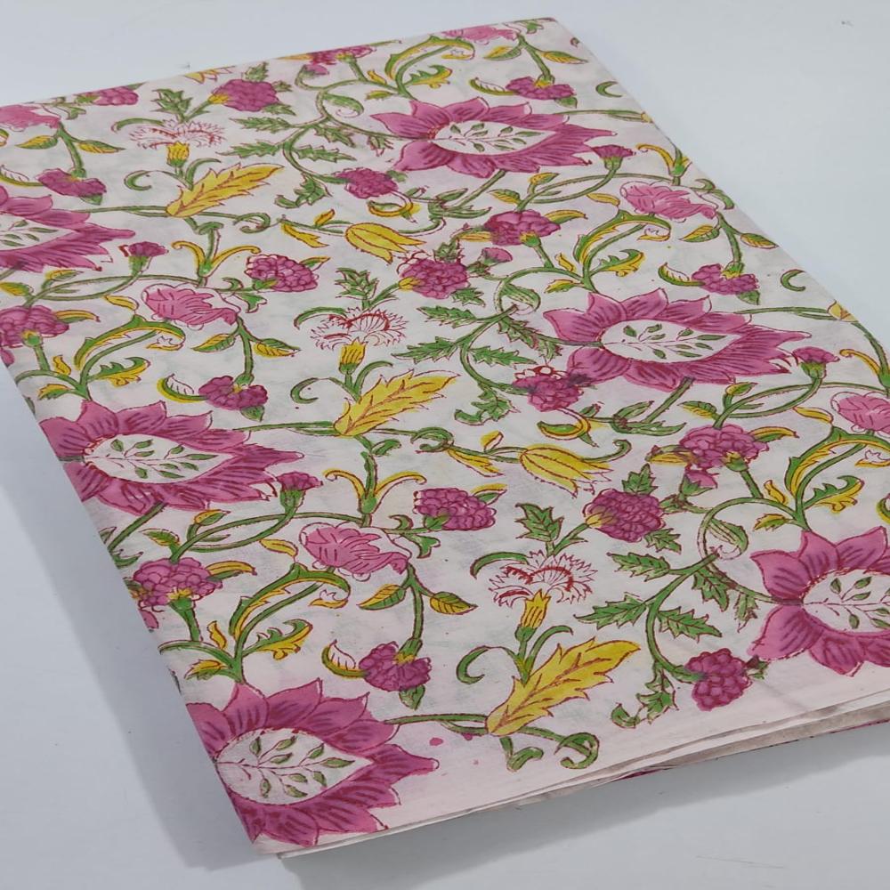 Hand Block Printed Cotton Fabric