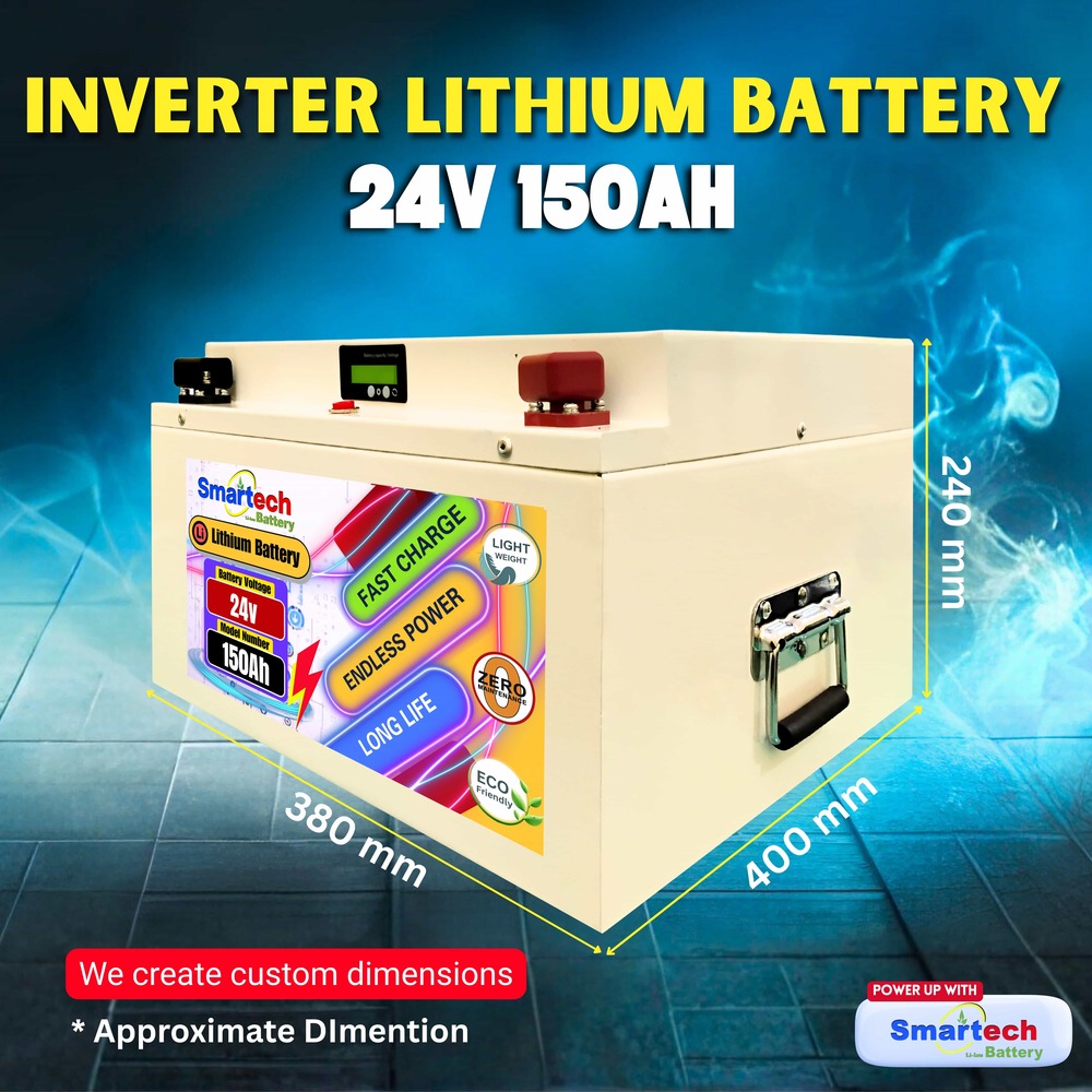 Inverter Lithium Battery 24V 150Ah