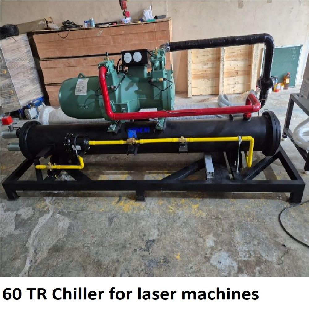 60 TR Chiller for laser machines
