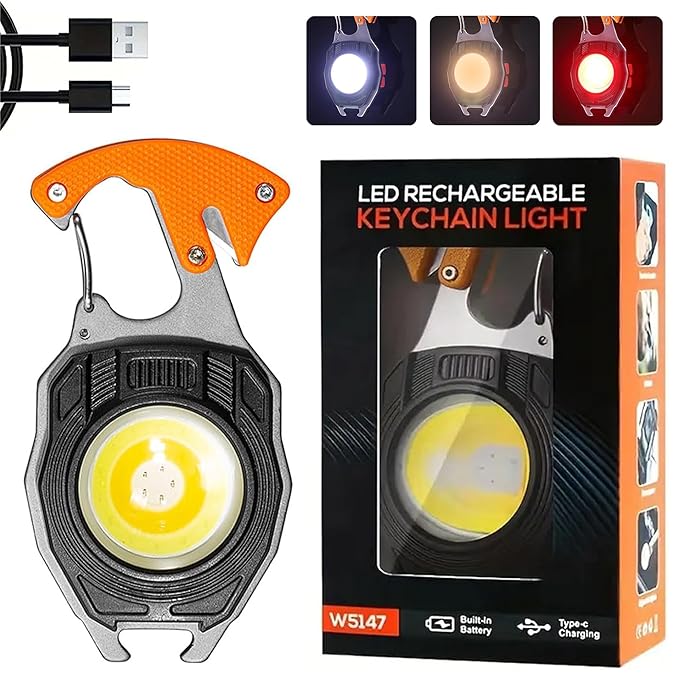 Led Rechargeable Keychain Light